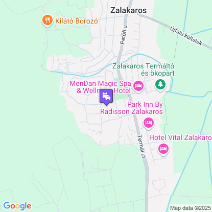 Mese Panzió a térképen