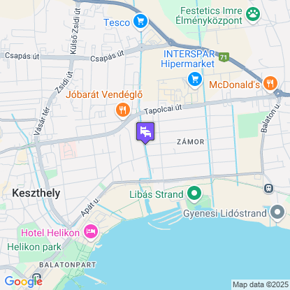 Admiral Family Resort a térképen