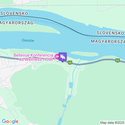 Hotel Bellevue a térképen