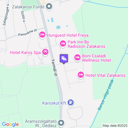 Park Inn by Radisson Zalakaros Resort & Spa a térképen