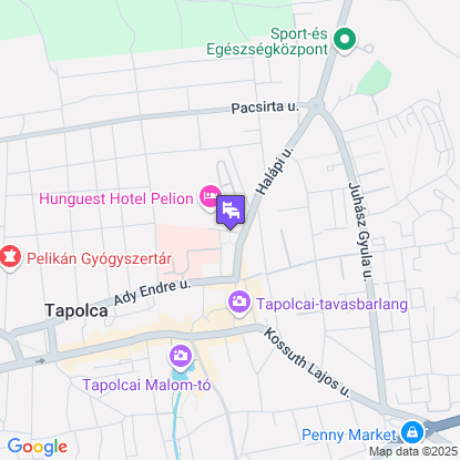 Hunguest Hotel Pelion  a térképen