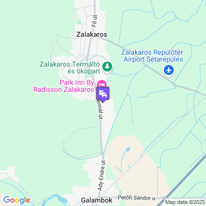 Belenus Thermalhotel Superior a térképen