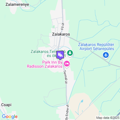 Venus Hotel a térképen